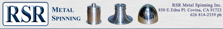 RSR Metal Spinning